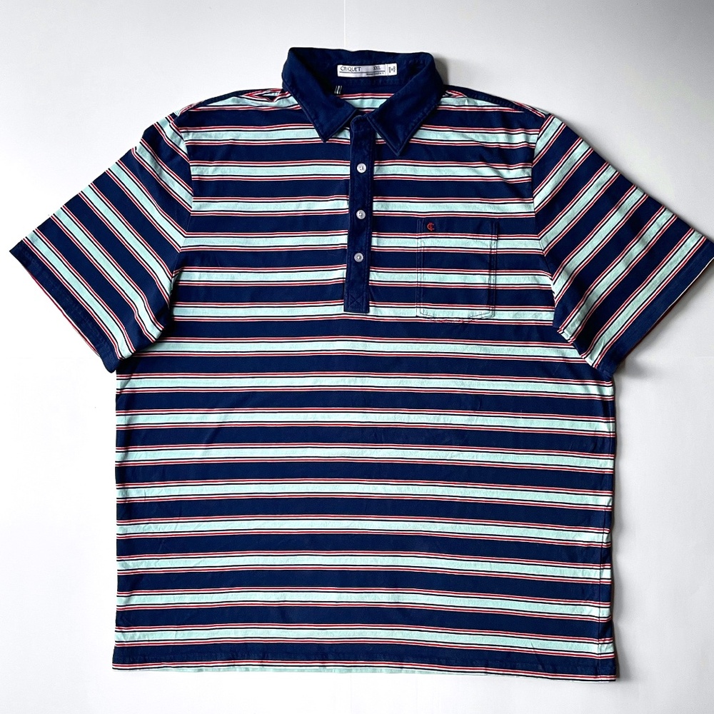 Criquet Spaulding Stripe Navy XXL